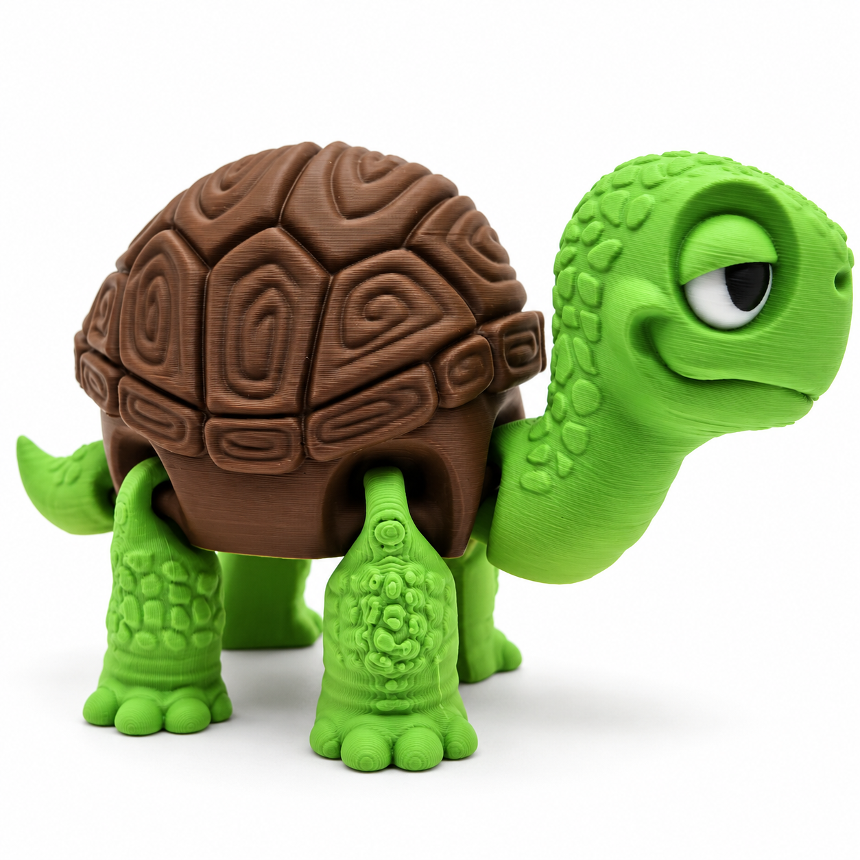 Grumpy Turtle – 3D Printed Turtle Figurine