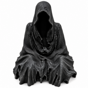 Sitting Ghost – 3D Printed Hooded Ghost Figure
