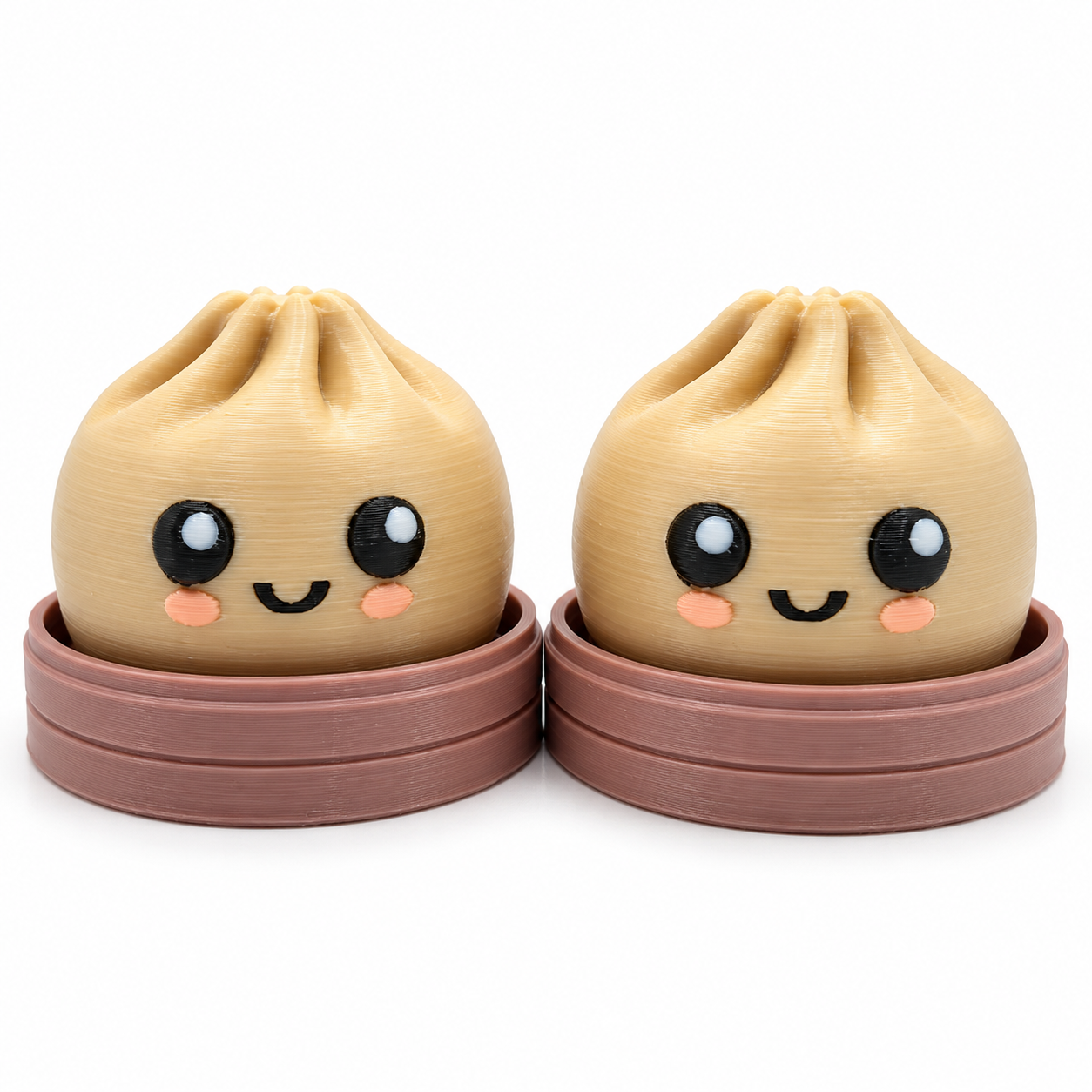 Kawaii Dumpling – 3D Printed Cute Food Figurine