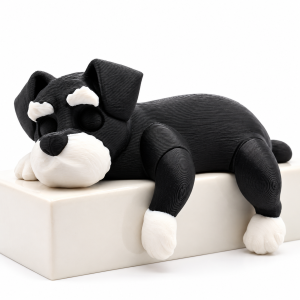 Lazy Puppy & Horse – 3D Printed Shelf-Sitting Animals