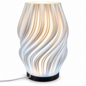 Silk Lamp – Modern 3D Printed LED Table Lamp